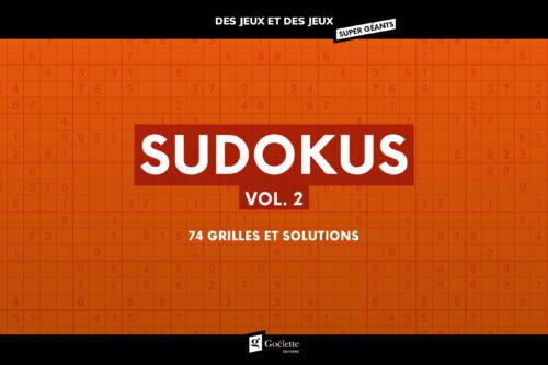 Des jeux et des jeux super géants – Sudokus Vol. 2