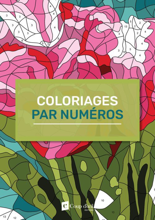 Coloriages par numéros adultes – Fleurs