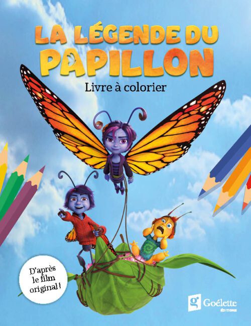 La légende du papillon – Le livre à colorier