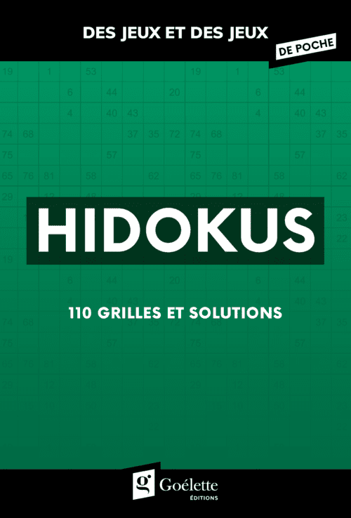 Des jeux et des jeux de poche – Hidokus